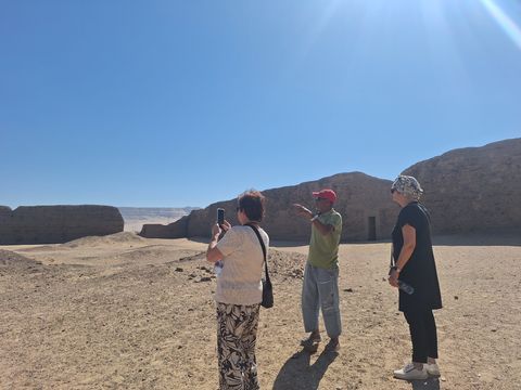 Shunet el Zebib met gids, Abydos | Midden-Egypte rondreis Kingfisher Tours